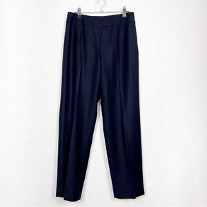 Vintage Talbots Petites Navy Wool Dress‎ Pants Trousers Lined Size 6 Bi-Stretch